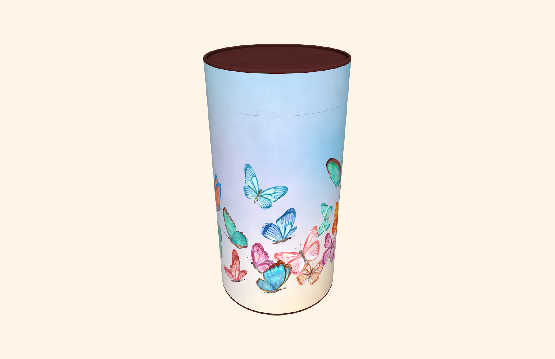 Our Little Butterfly child scatter tube